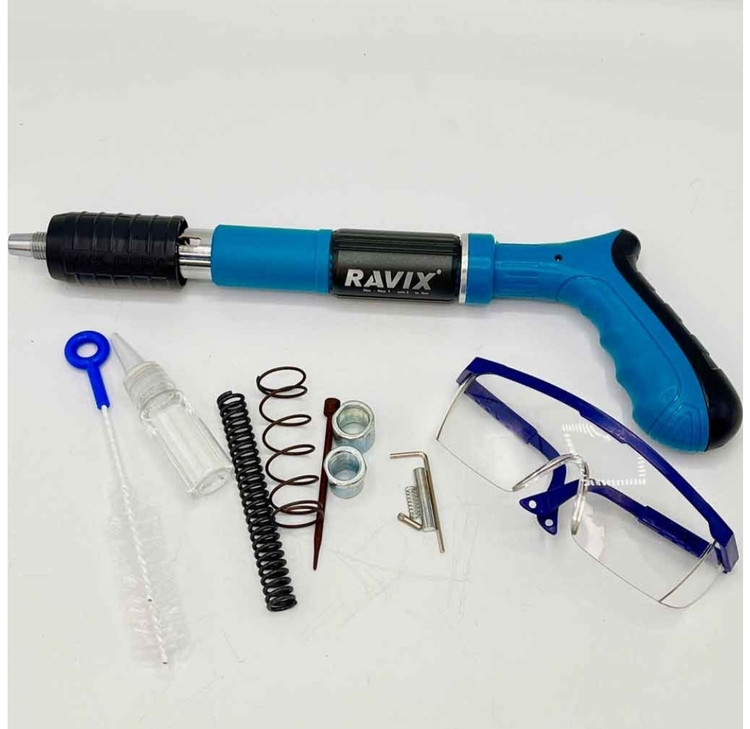 میخکوب چاشنی خور مدل راویکس RAVIX اصلی ارجینال وارداتی تحت لیسانس کانادا ( بتن و آهن) RAVIX