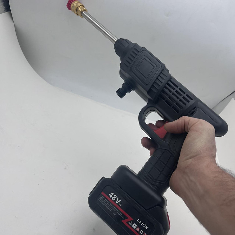 کارواش شارژی Cleaning Gun K3 ورژن اورجینال 48V | پک کامل کارخانه | نسخه پریمیوم فول پک موتور سنگین | اصلی