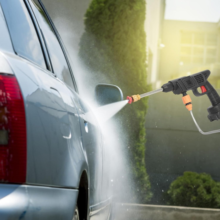 کارواش شارژی Cleaning Gun K3 ورژن اورجینال 48V | پک کامل کارخانه | نسخه پریمیوم فول پک موتور سنگین | اصلی