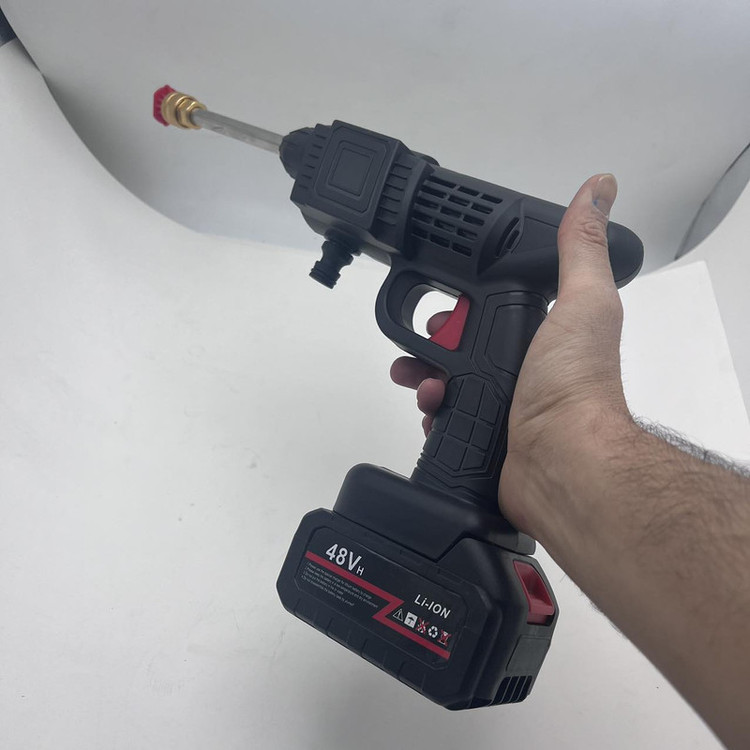 کارواش شارژی Cleaning Gun K3 ورژن اورجینال 48V | پک کامل کارخانه | نسخه پریمیوم فول پک موتور سنگین | اصلی