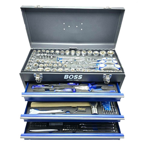 مجموعه ۴۰۸ عددی ابزار صنعتی باس مدل pcs اورجینال وارداتی ( اصلی )